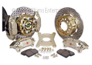 DISC BRAKE KIT, SYM END, 4 CAL, DRILLED