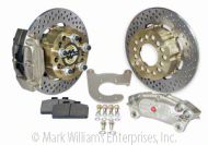 DISC BRAKE KIT, NEW STYLE FORD DRILLED
