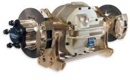 Complete 12" Modular 4-link Assembly with Carbon Fiber Brakes